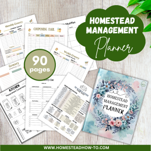 Homestead Management Planner - 90+ Page Printable