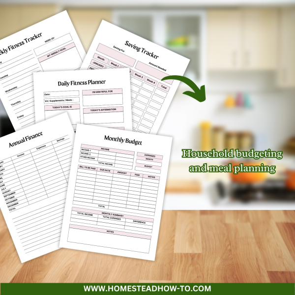 Homestead Management Planner - 90+ Page Printable - Image 5