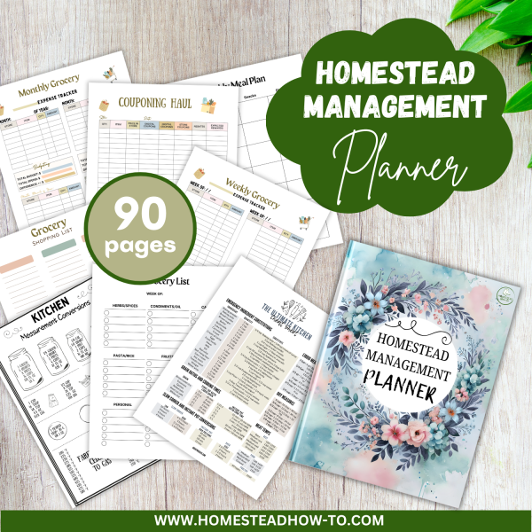 Homestead Management Planner - 90+ Page Printable